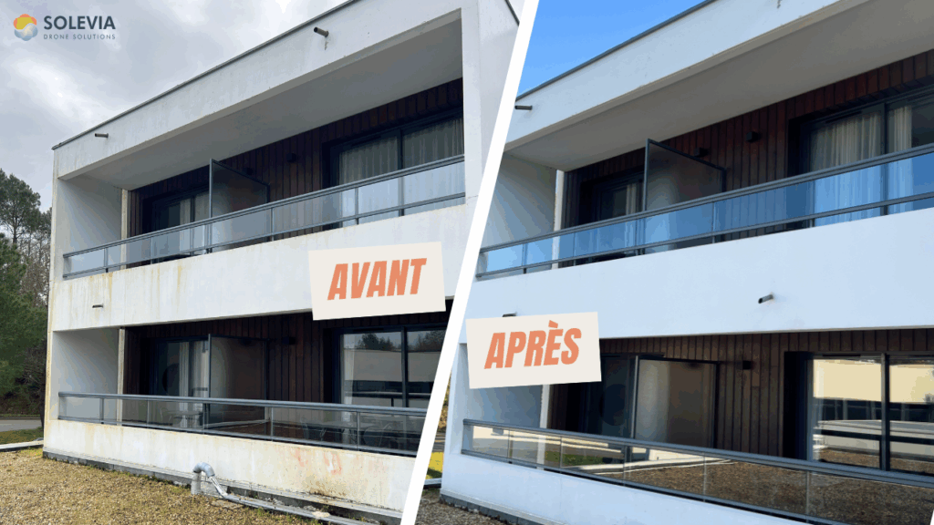 Avant / après Les rives du Ter