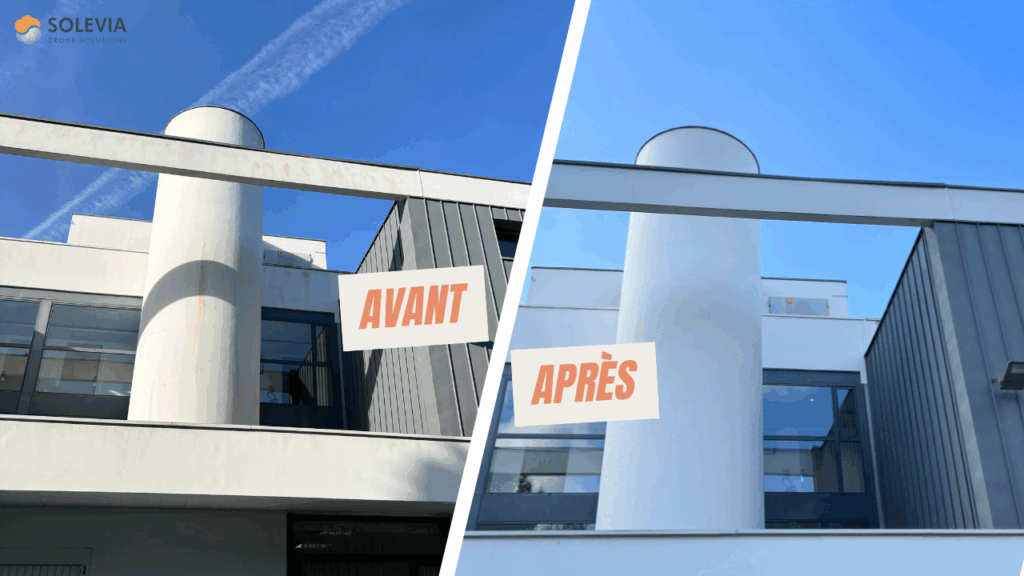 Avant / après Les rives du Ter