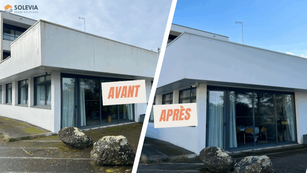 Avant / après Les rives du Ter