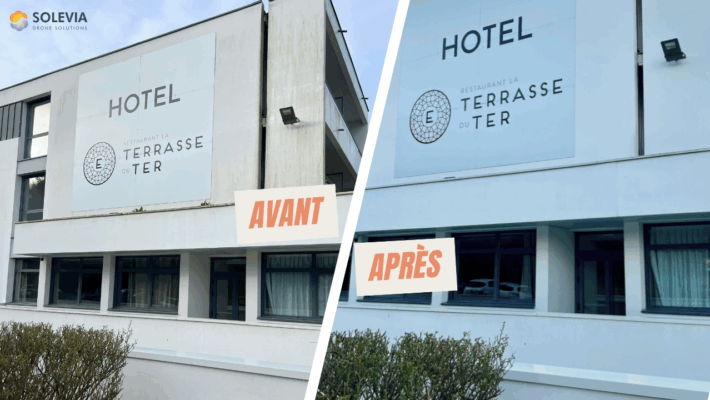 Avant / après Les rives du Ter